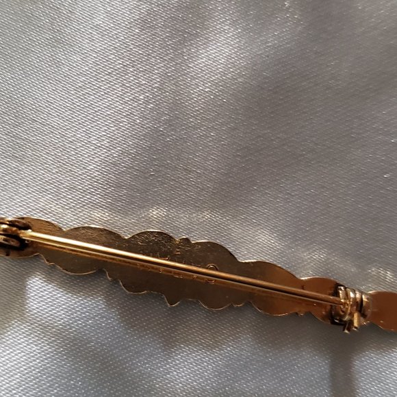 Sarah Coventry Bar Pin with Scroll Work Design - Picture 2 of 6